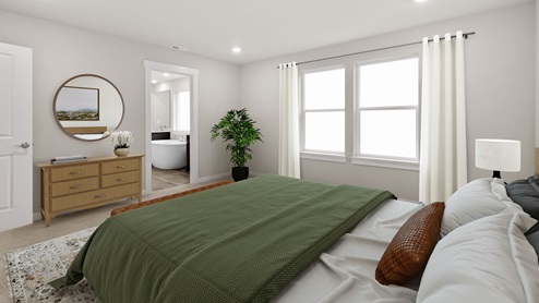 primary suite bedroom