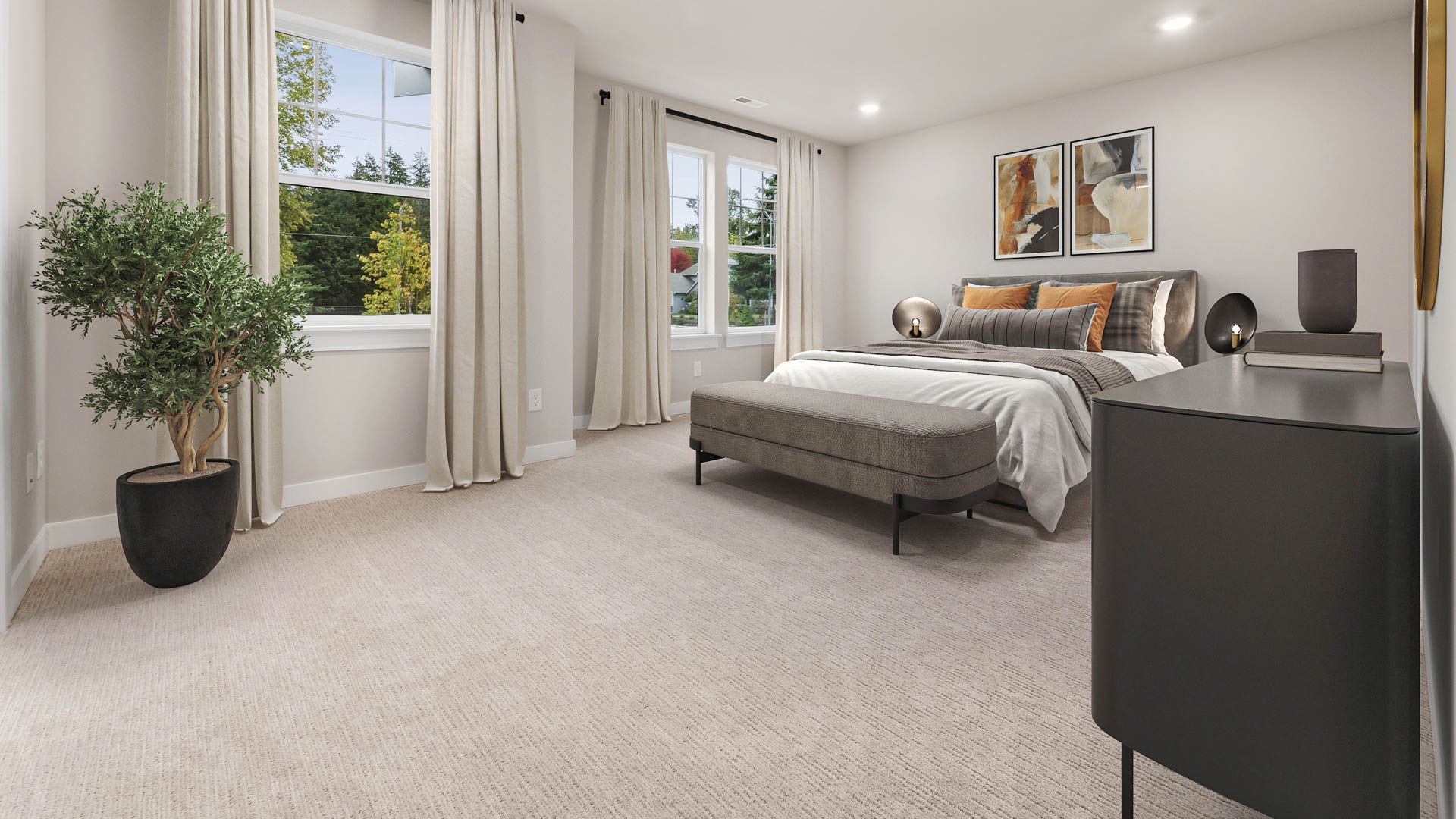 primary suite bedroom