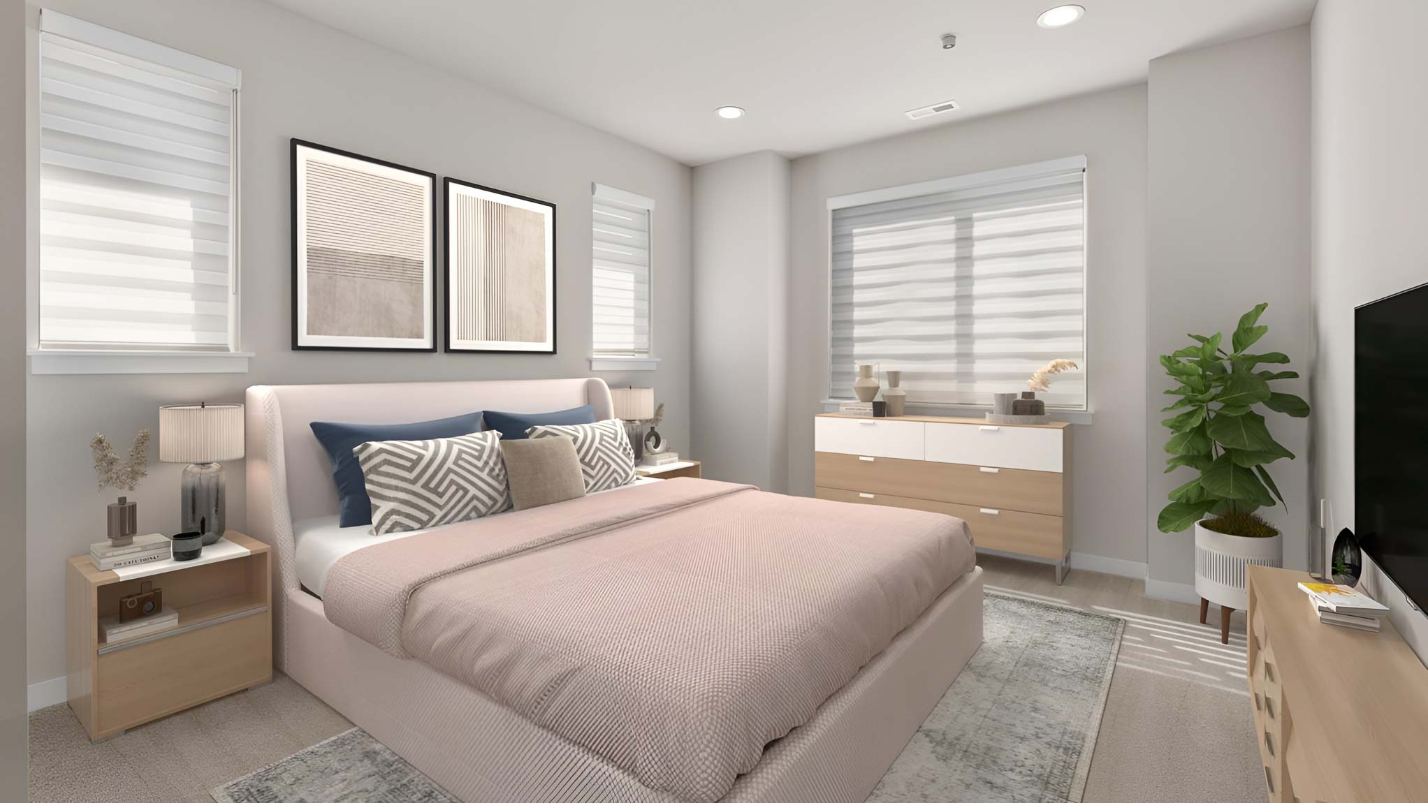 primary suite bedroom