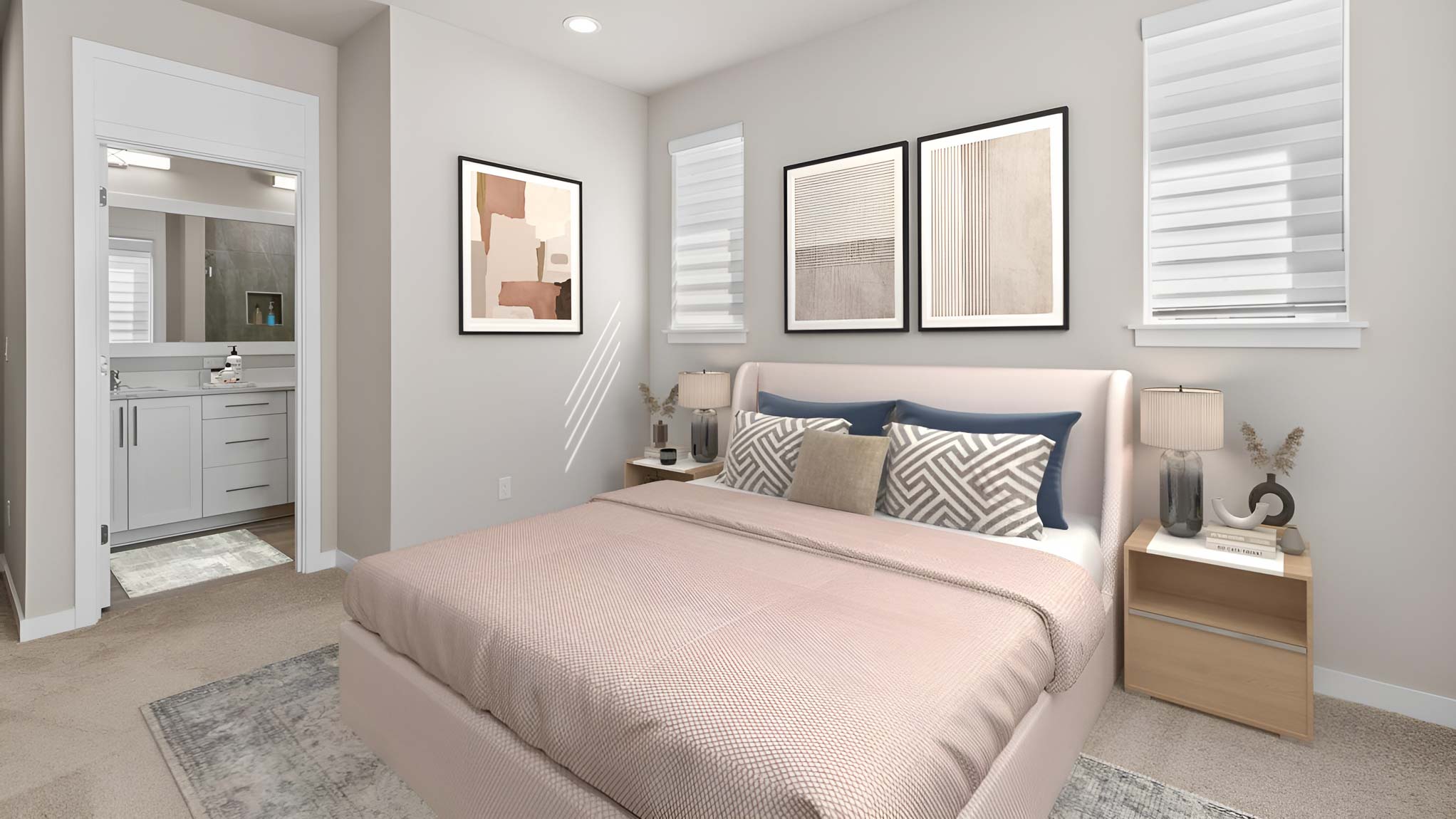 primary suite bedroom