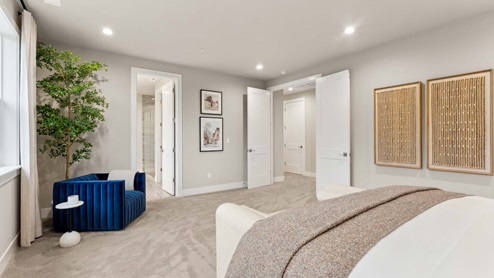 primary suite bedroom
