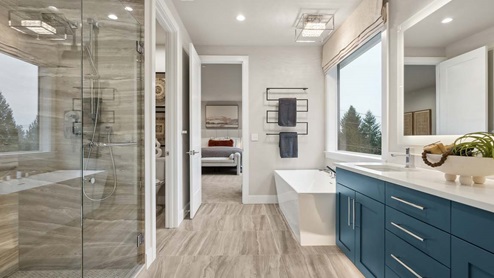 primary suite bathroom