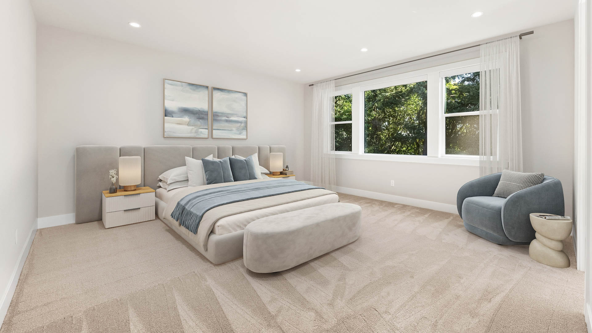 primary suite bedroom