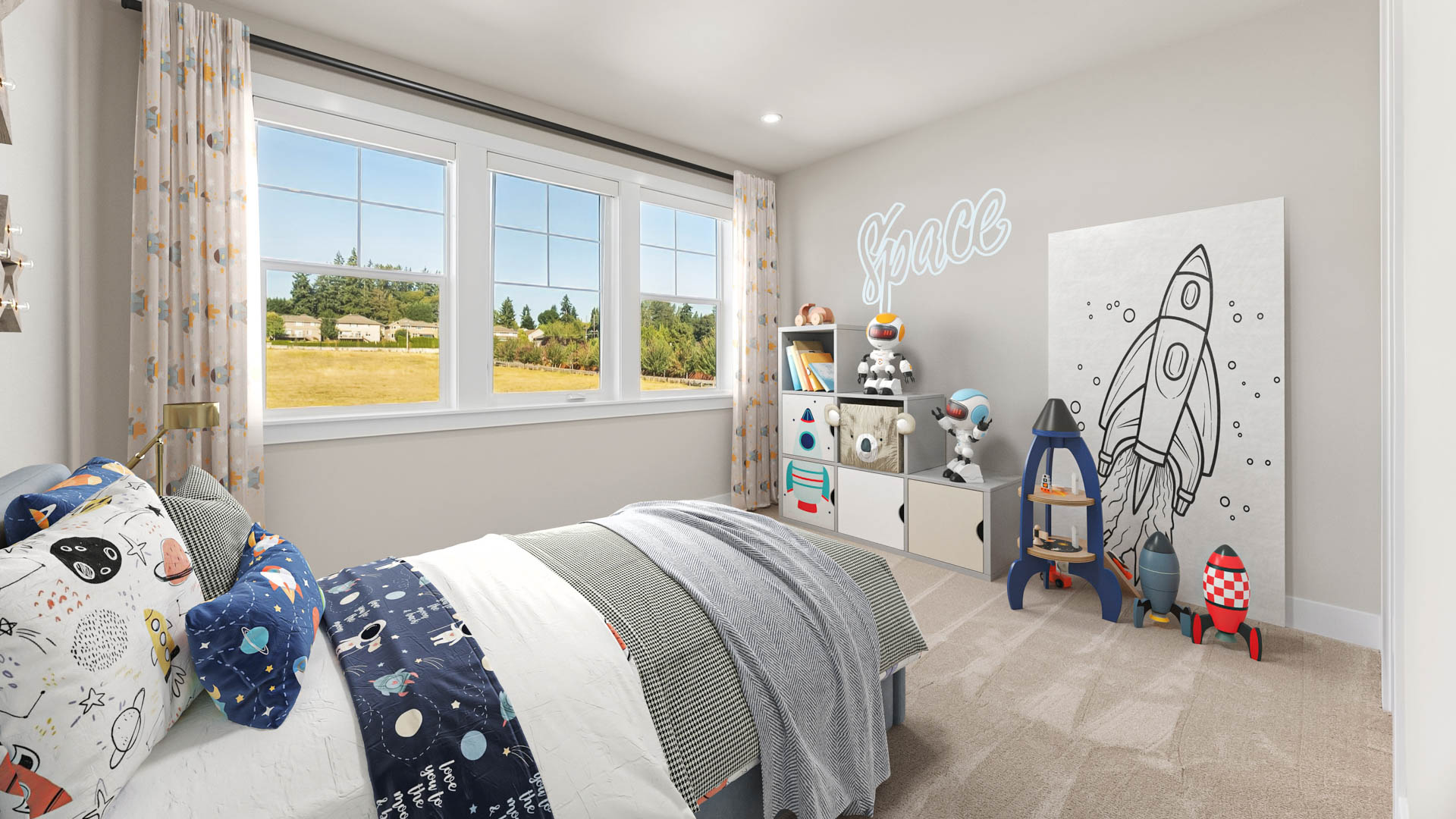 primary suite bedroom