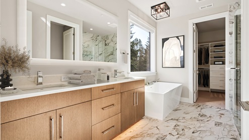 primary suite bathroom
