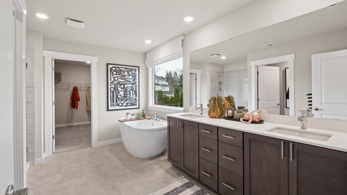 primary suite bathroom