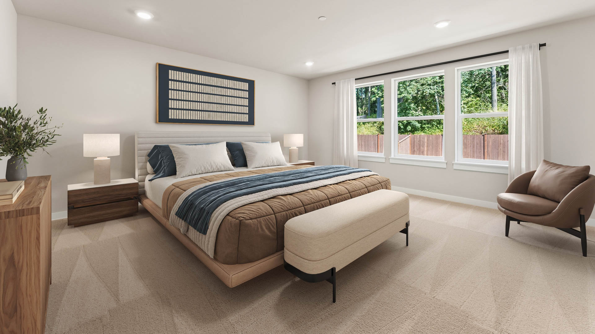 primary suite bedroom