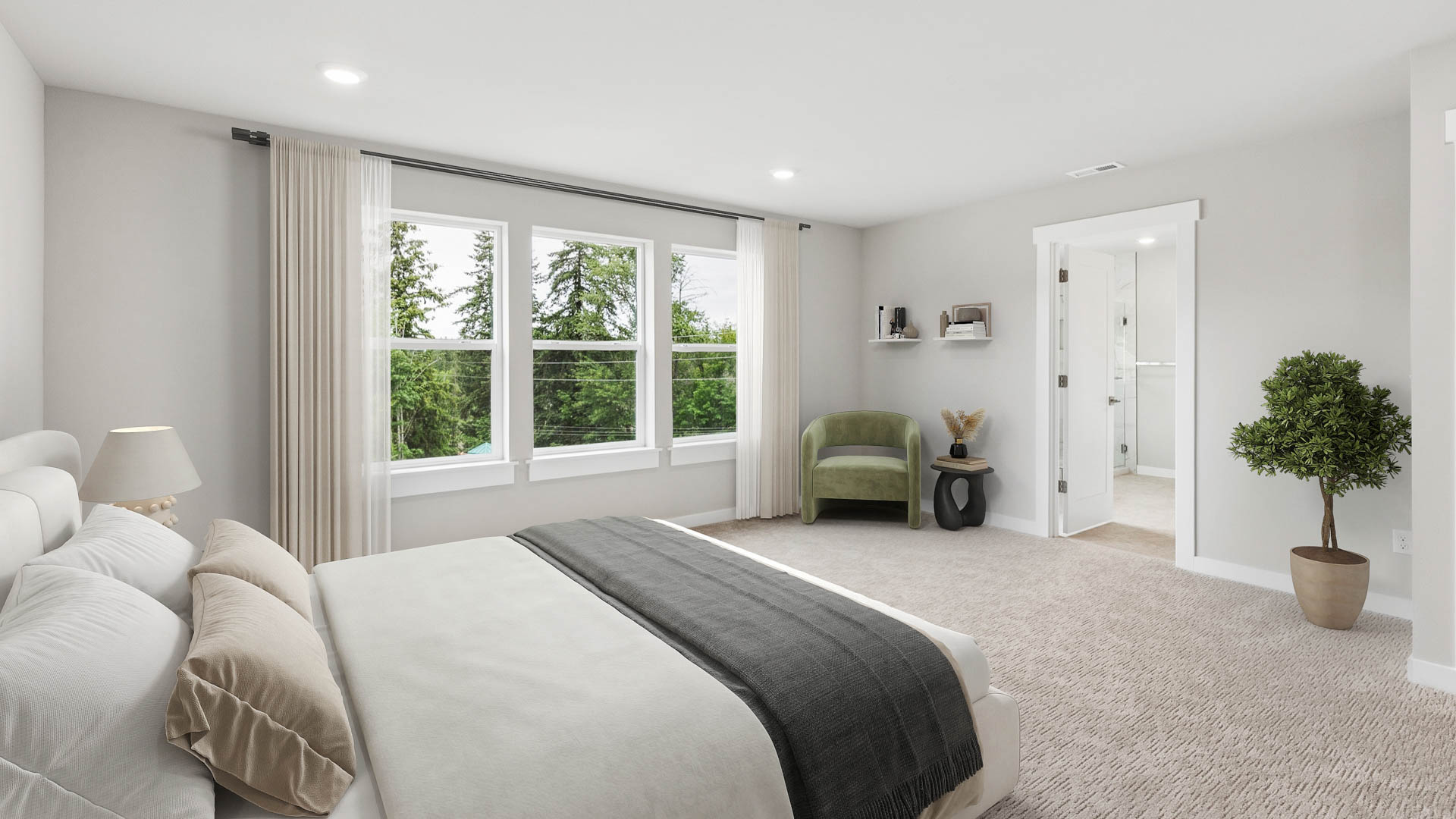 primary suite bedroom