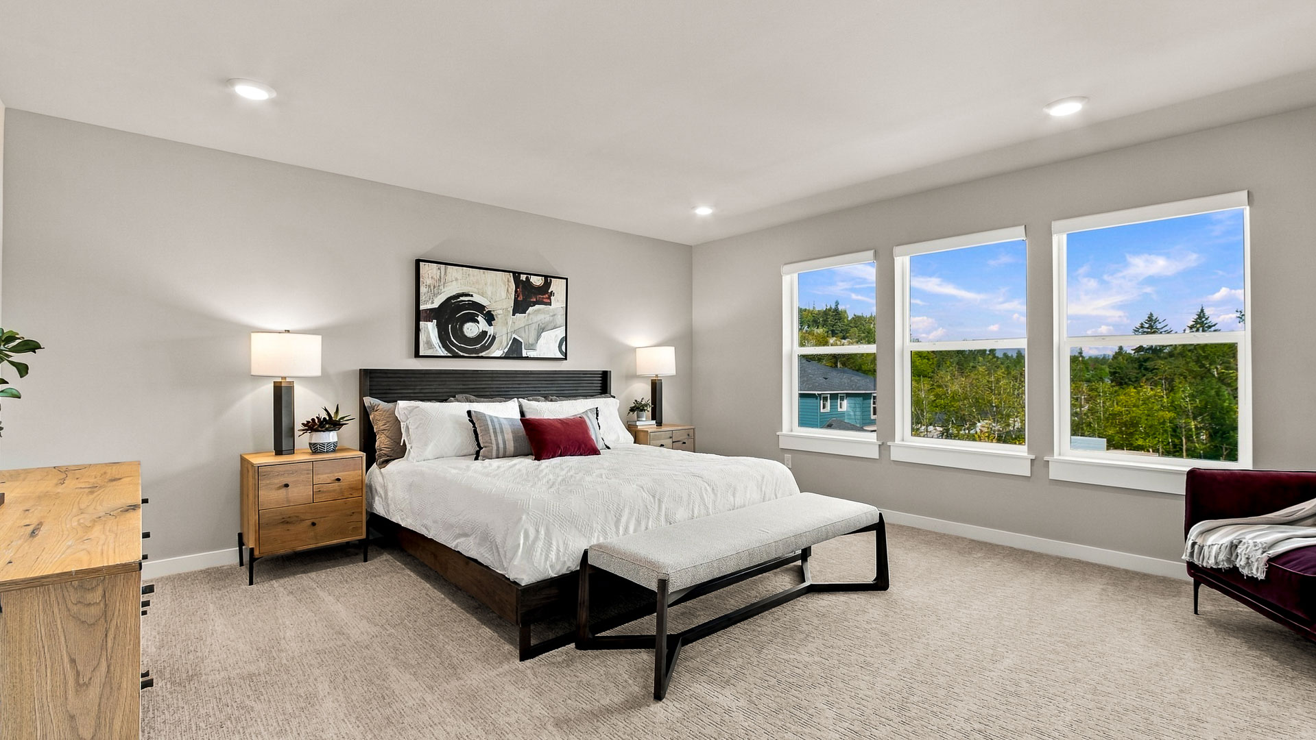 primary suite bedroom
