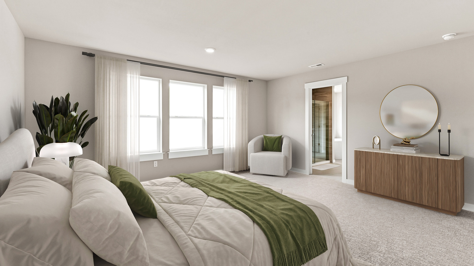 primary suite bedroom