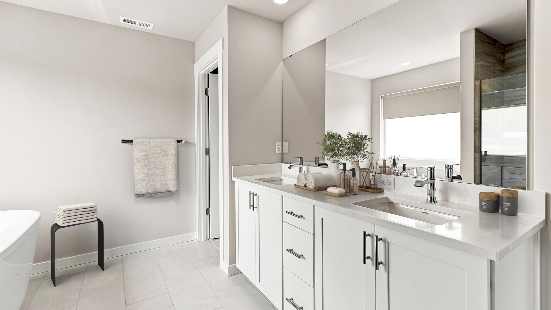 primary suite bathroom