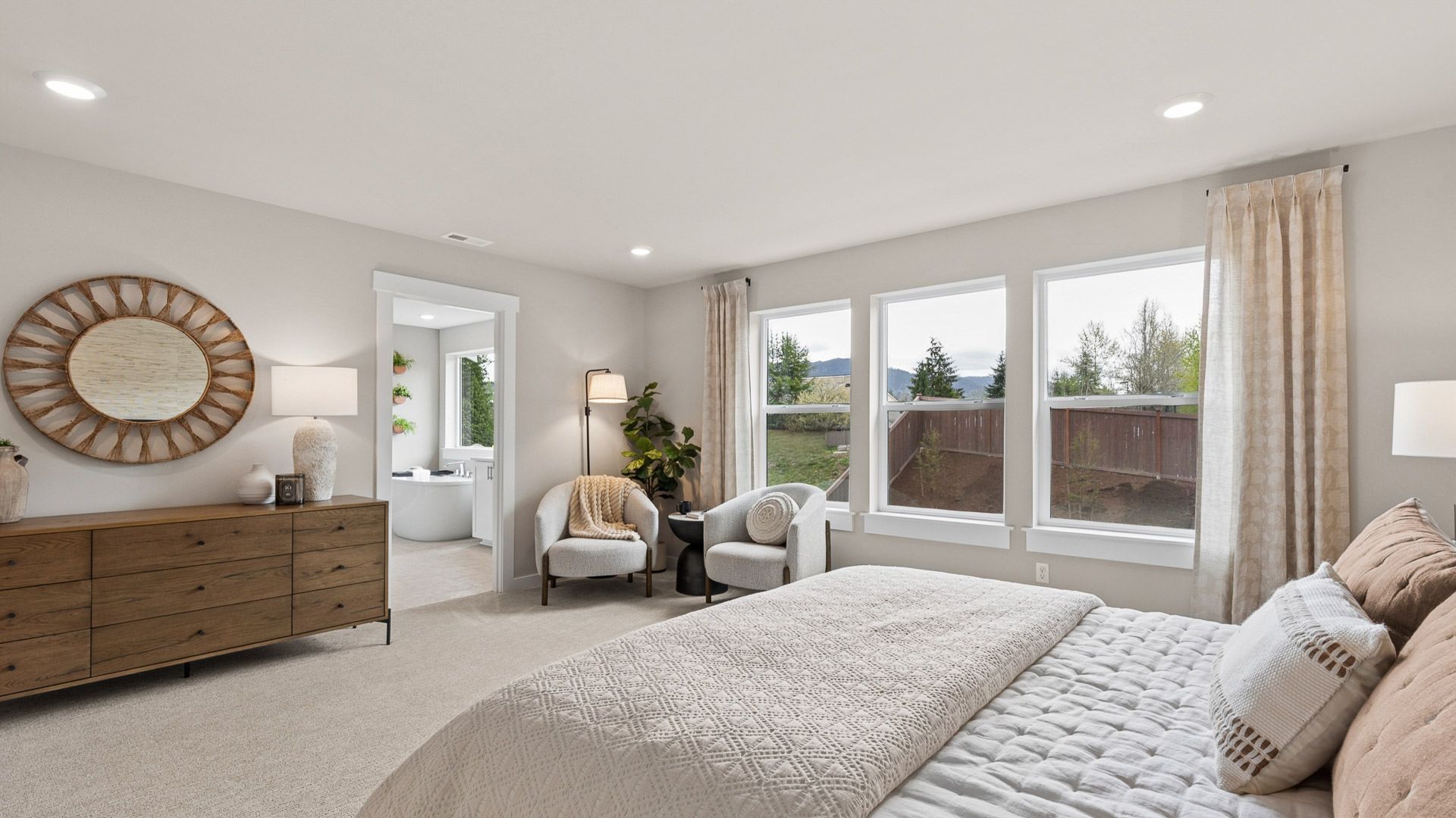 primary suite bedroom