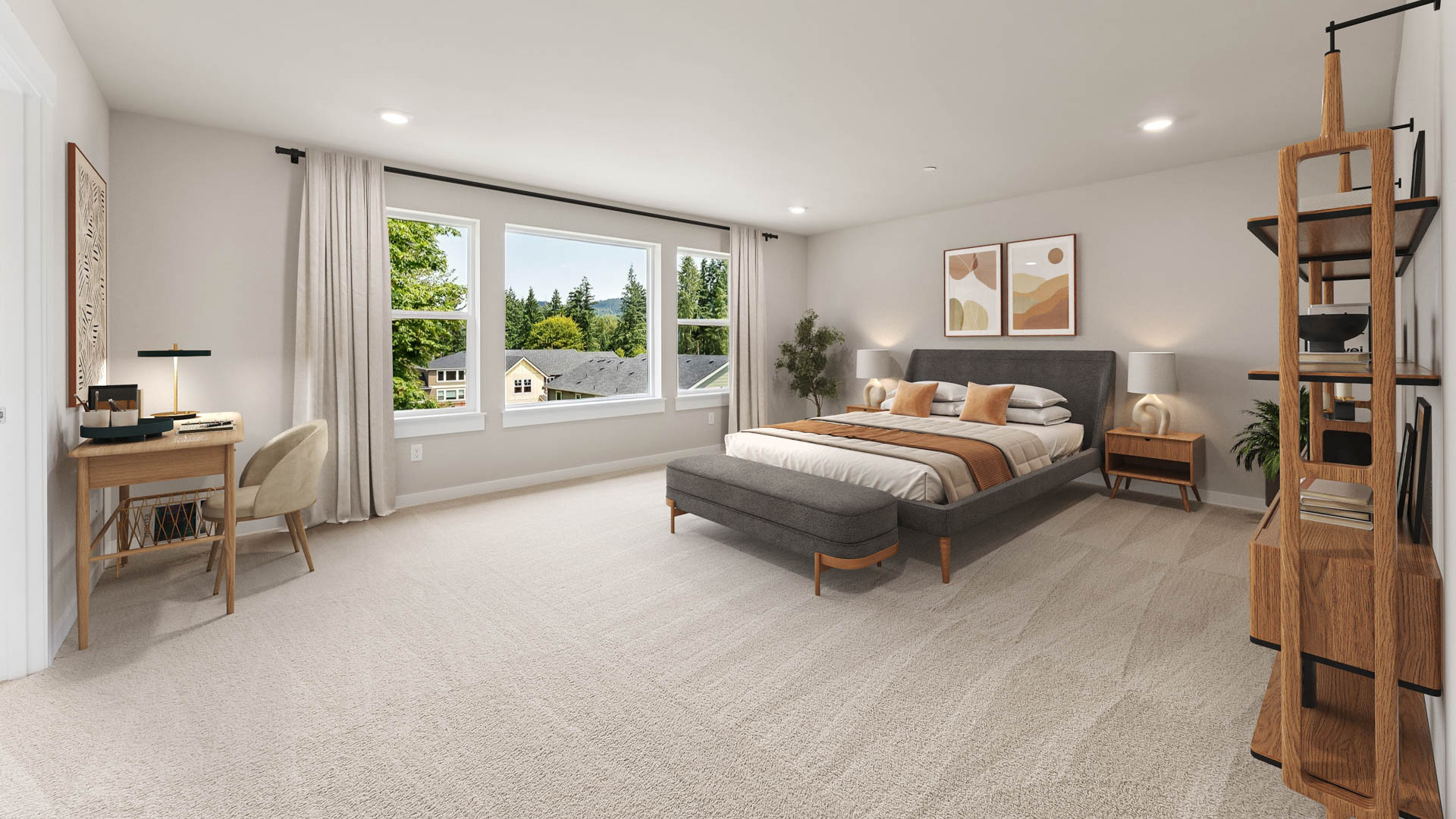 primary suite bedroom