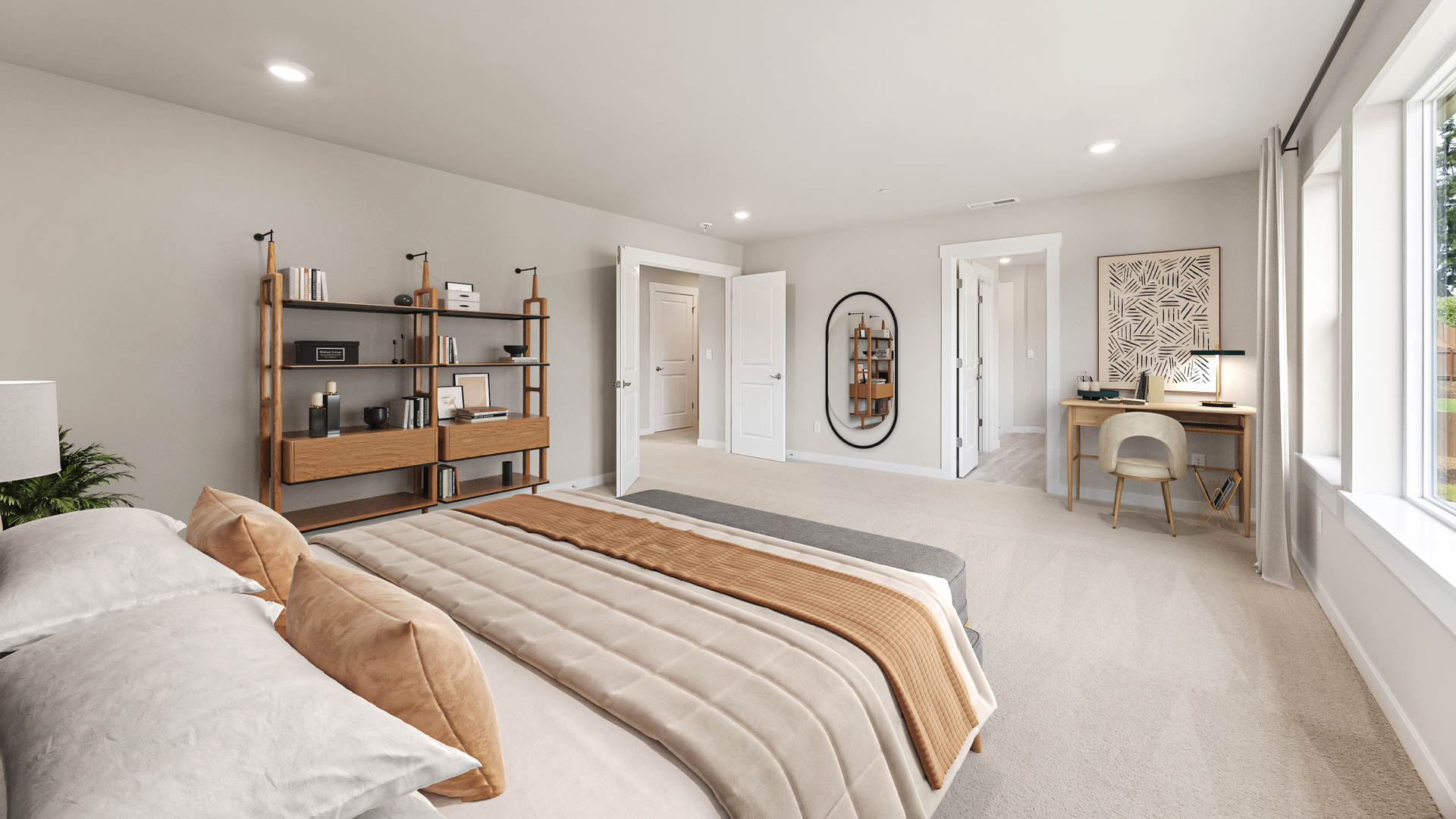 primary suite bedroom