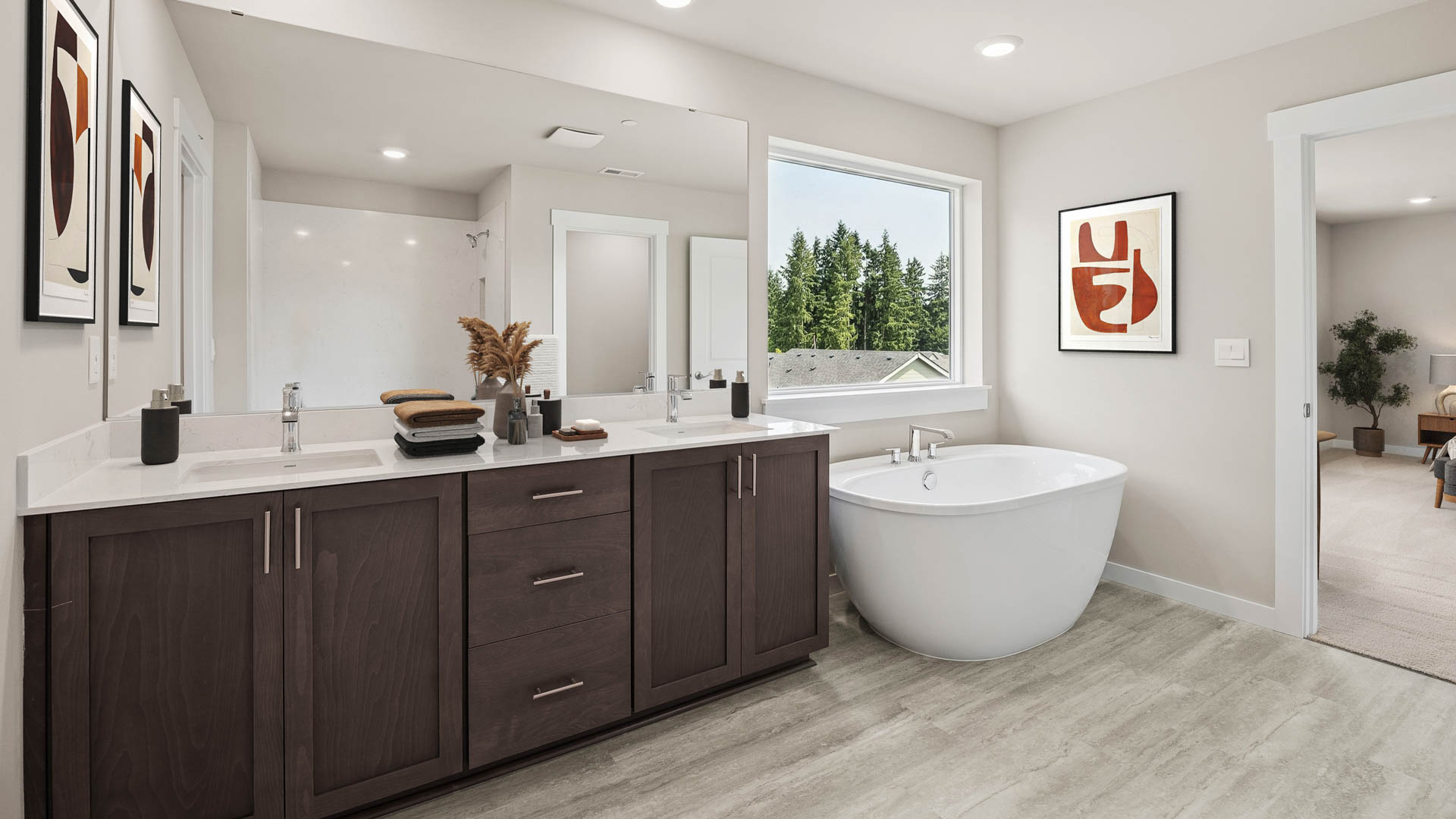 primary suite bathroom