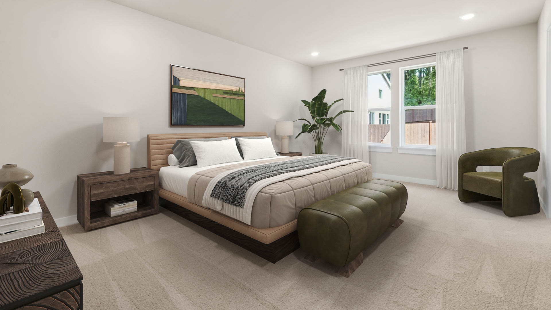primary suite bedroom