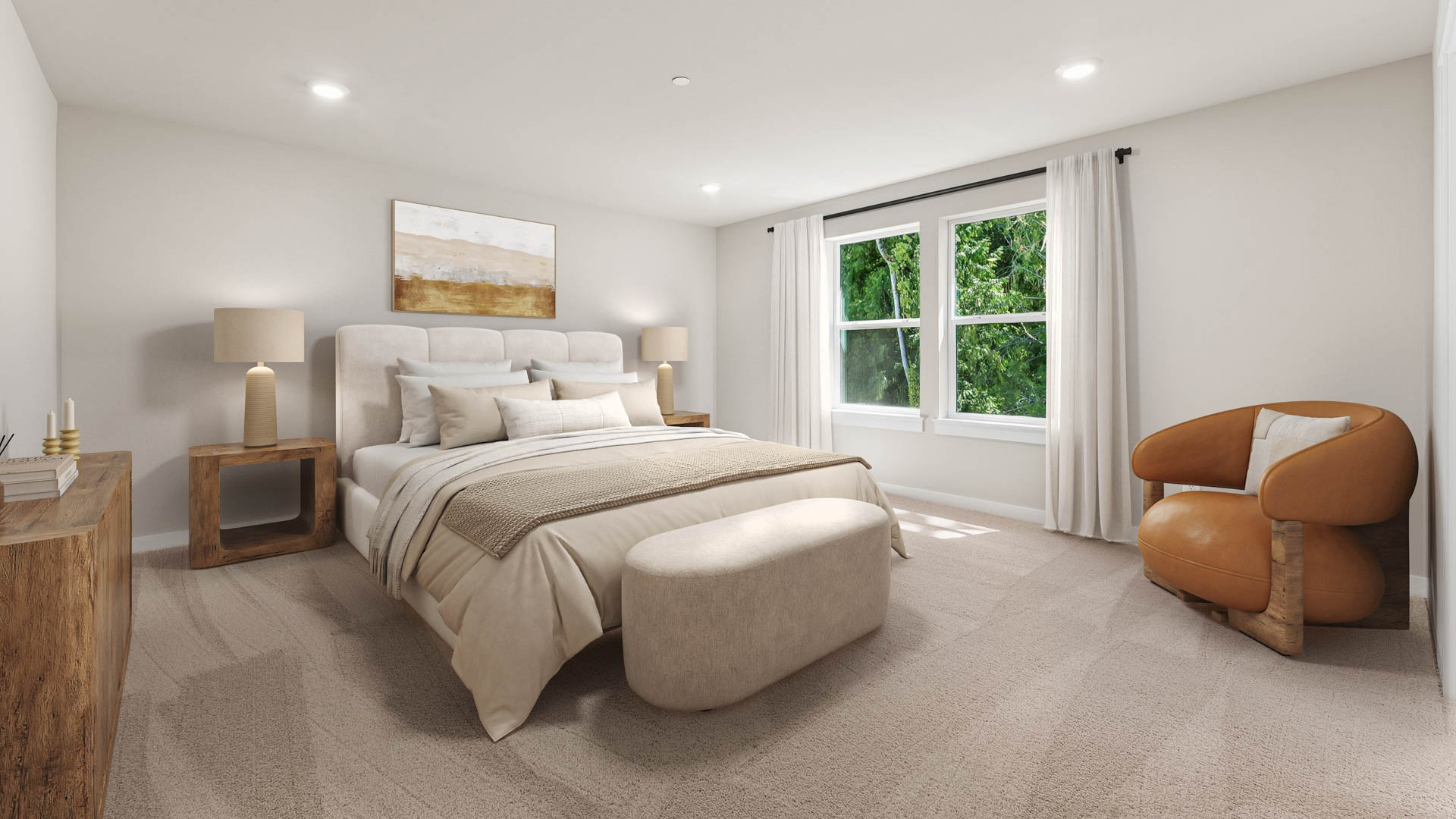 primary suite bedroom