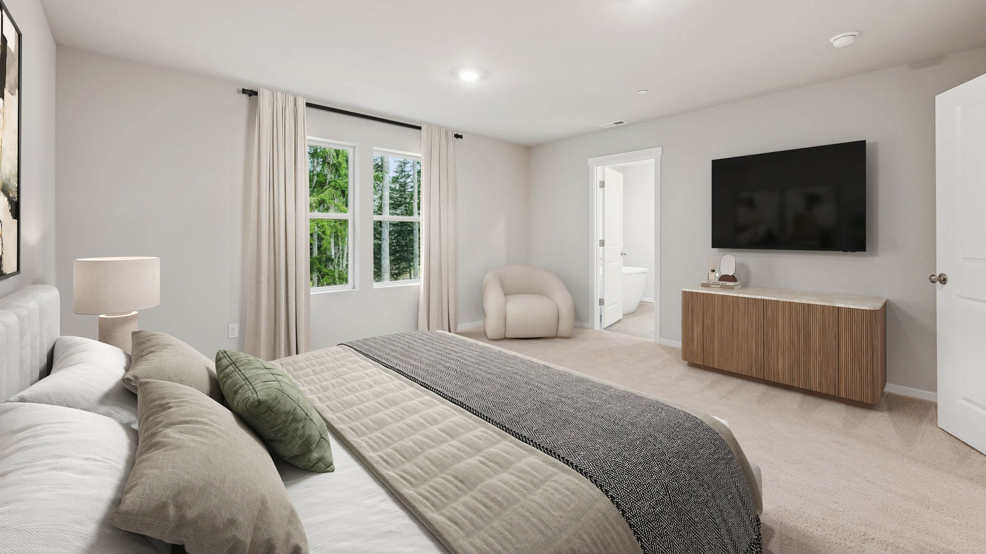 primary suite bedroom