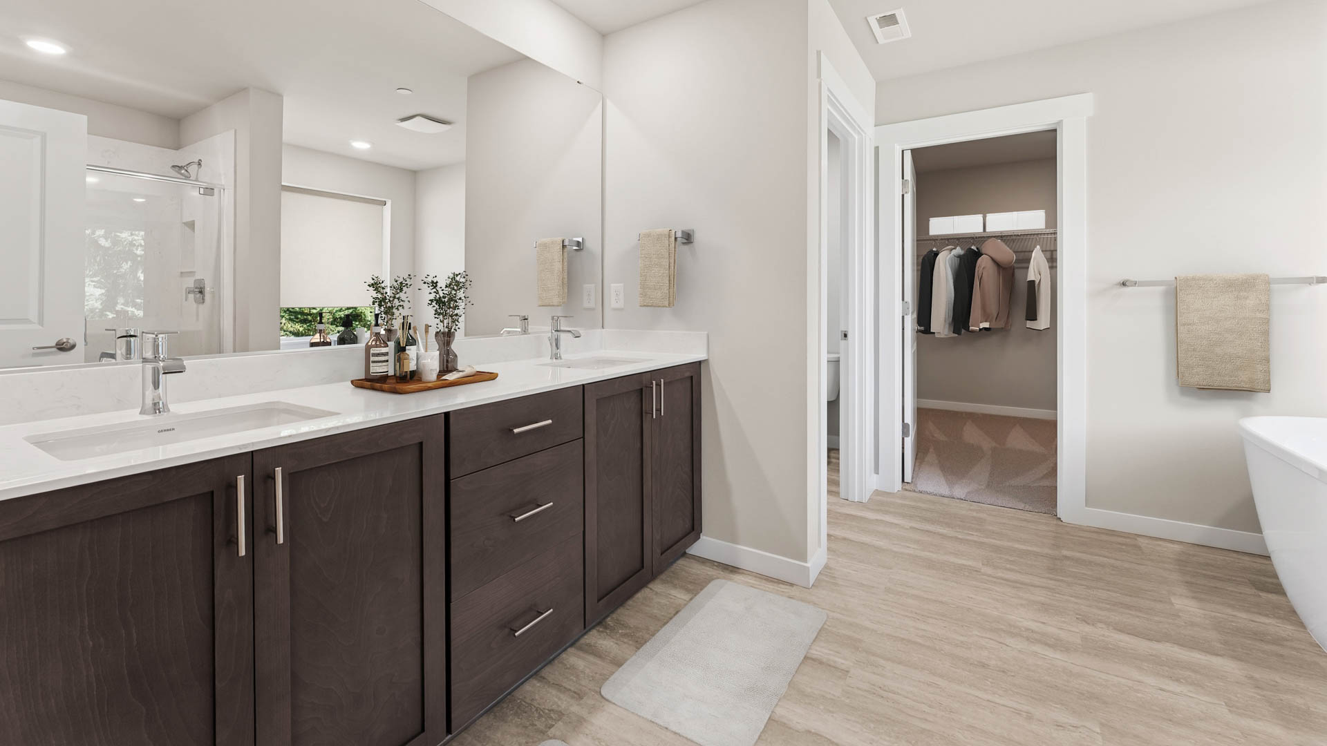 primary suite bathroom