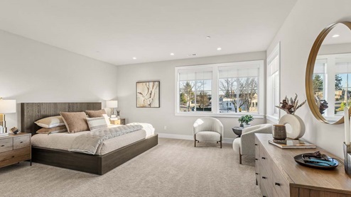 primary suite bedroom