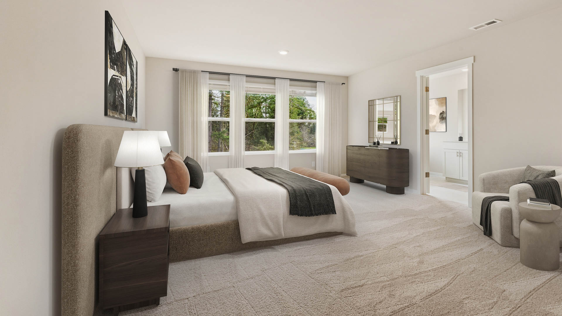 primary suite bedroom