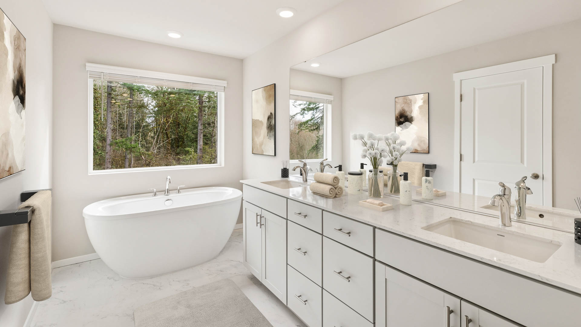 primary suite bathroom