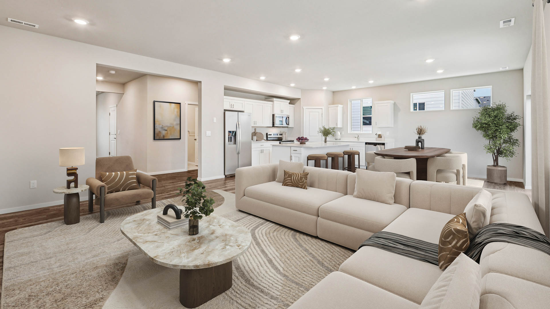 open living space