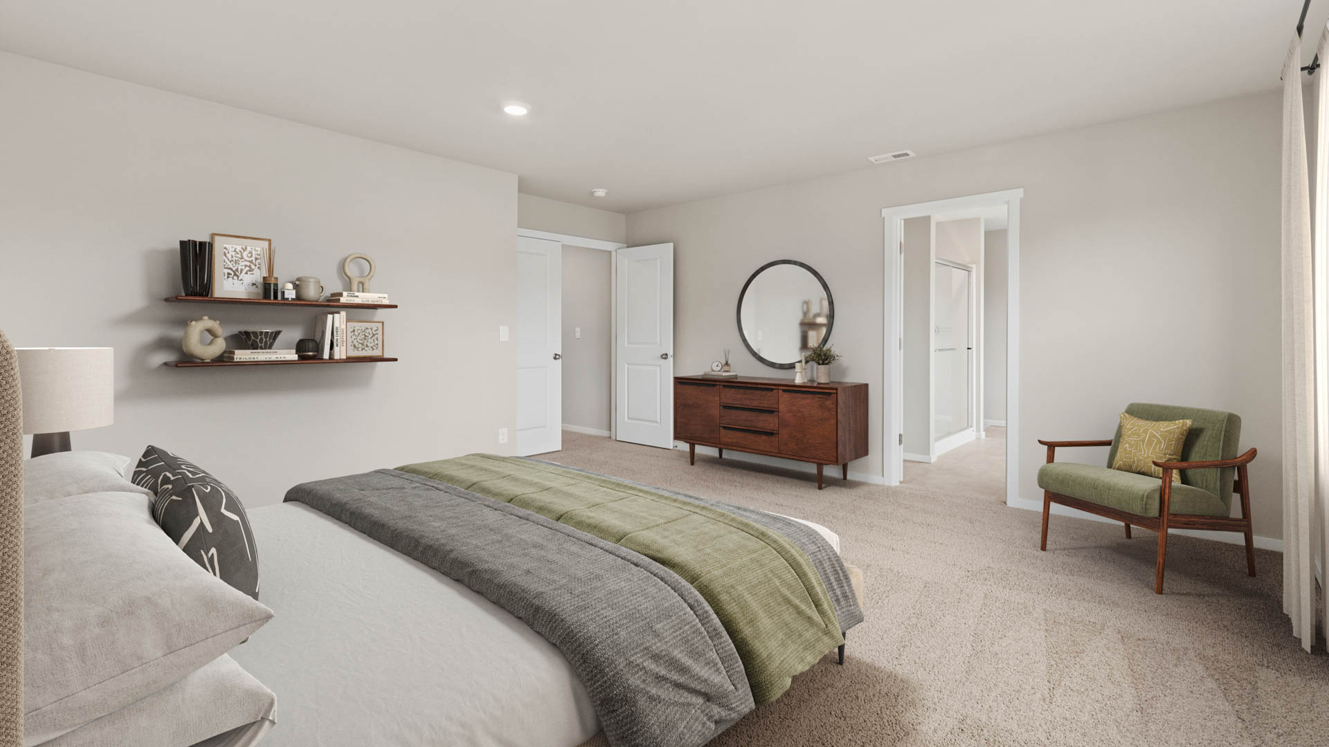 primary suite bedroom