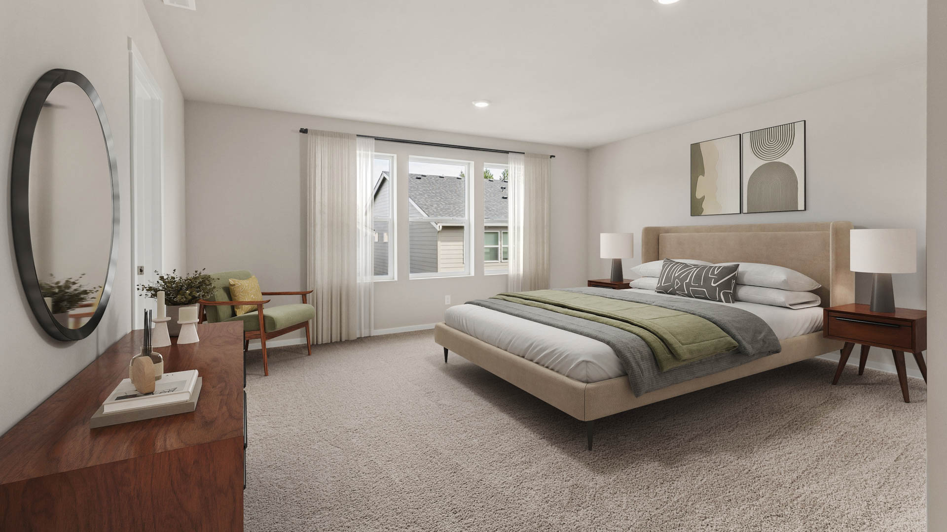 primary suite bedroom