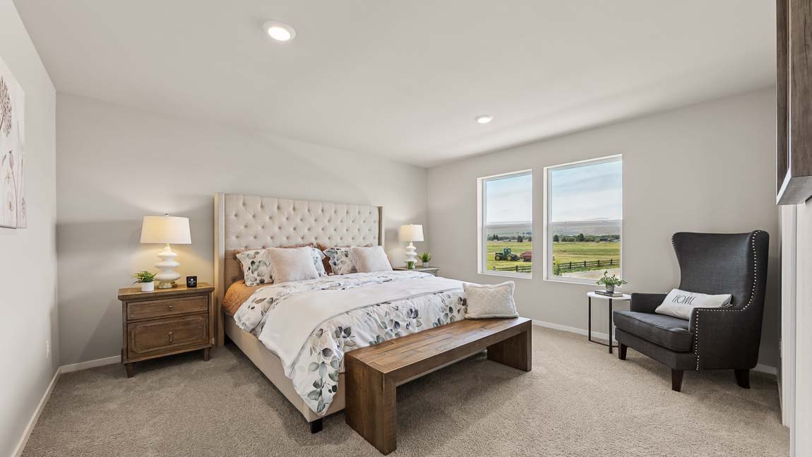 primary suite bedroom