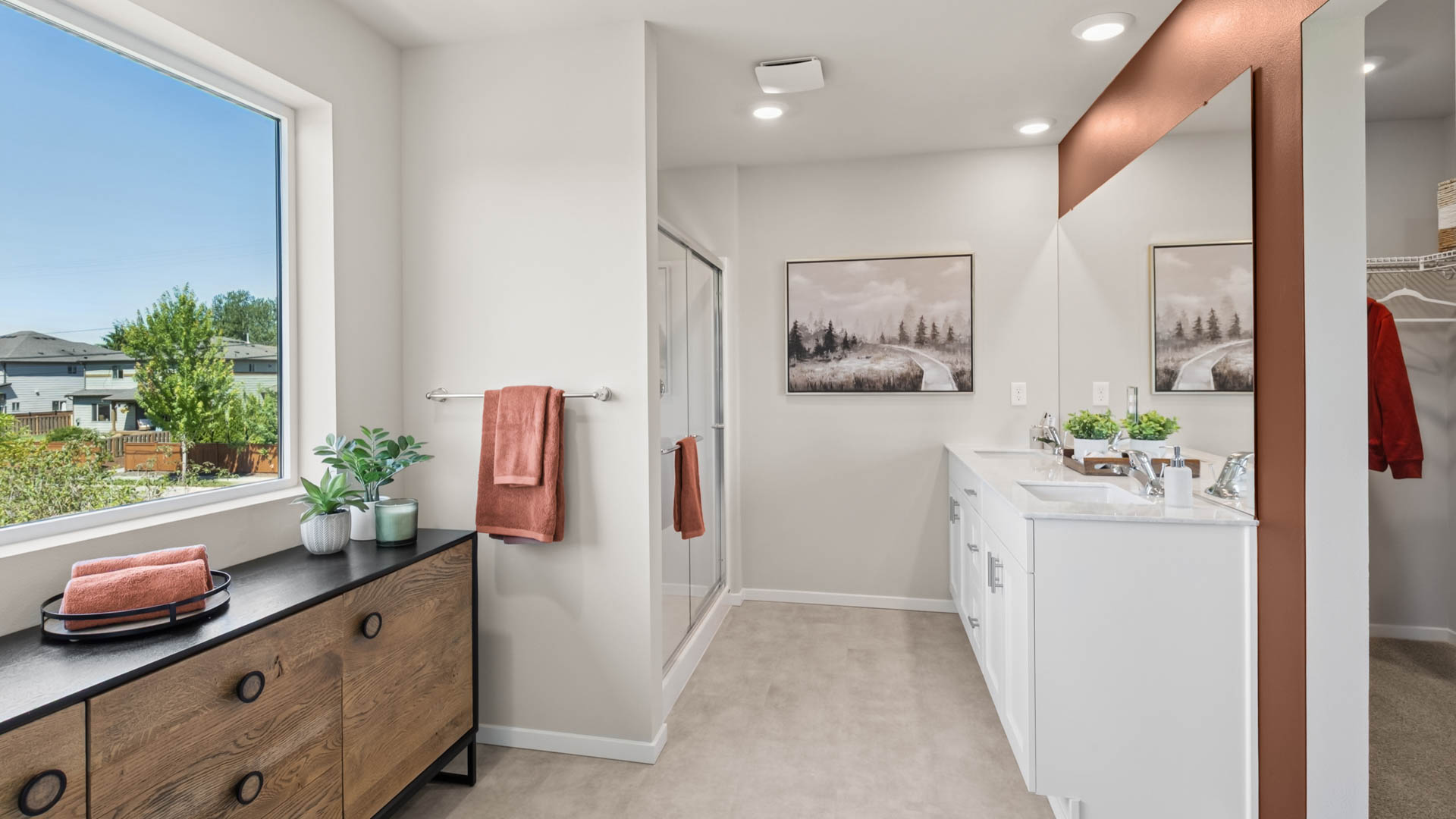 primary suite bathroom