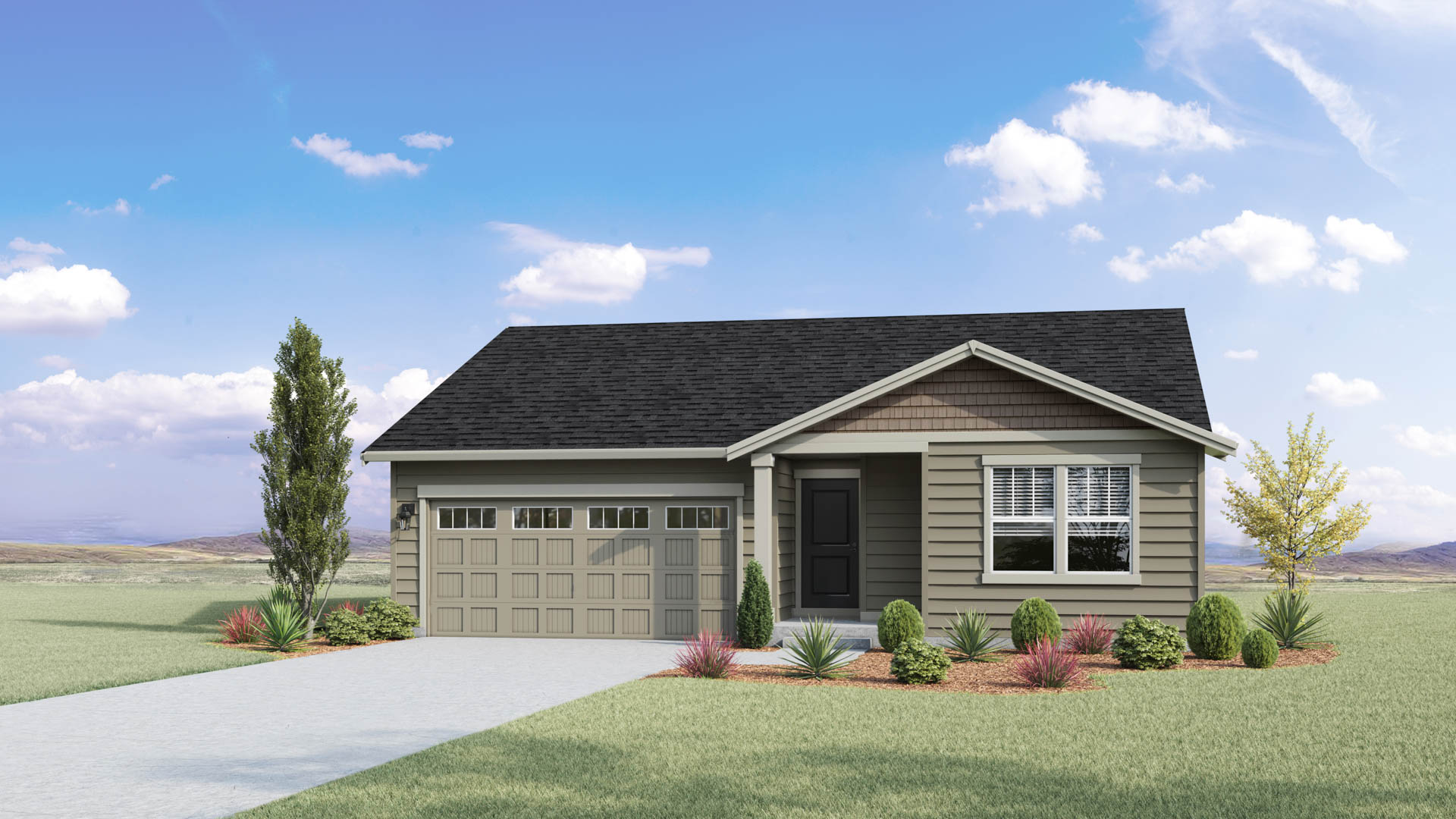 Exterior rendering