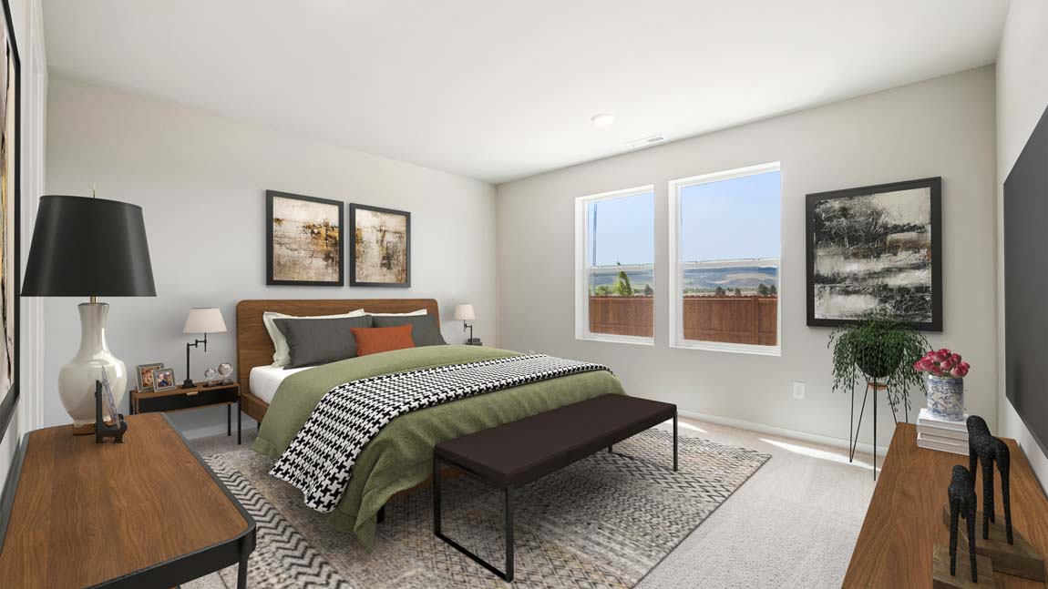 primary suite bedroom