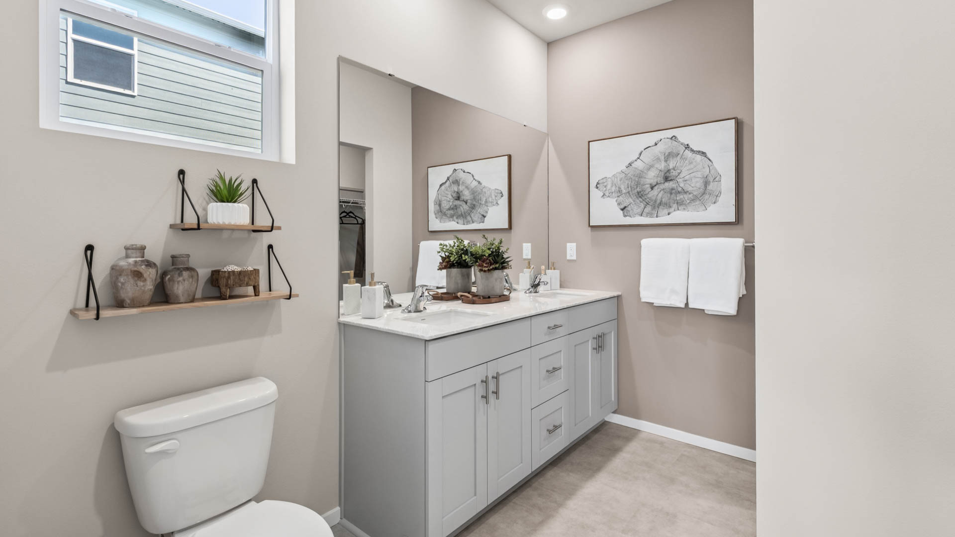 primary suite bathroom