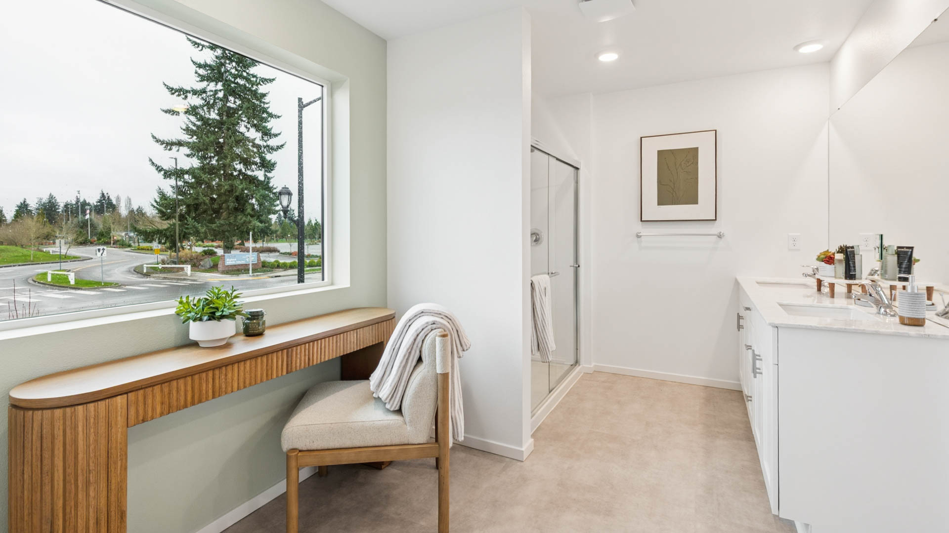 primary suite bathroom