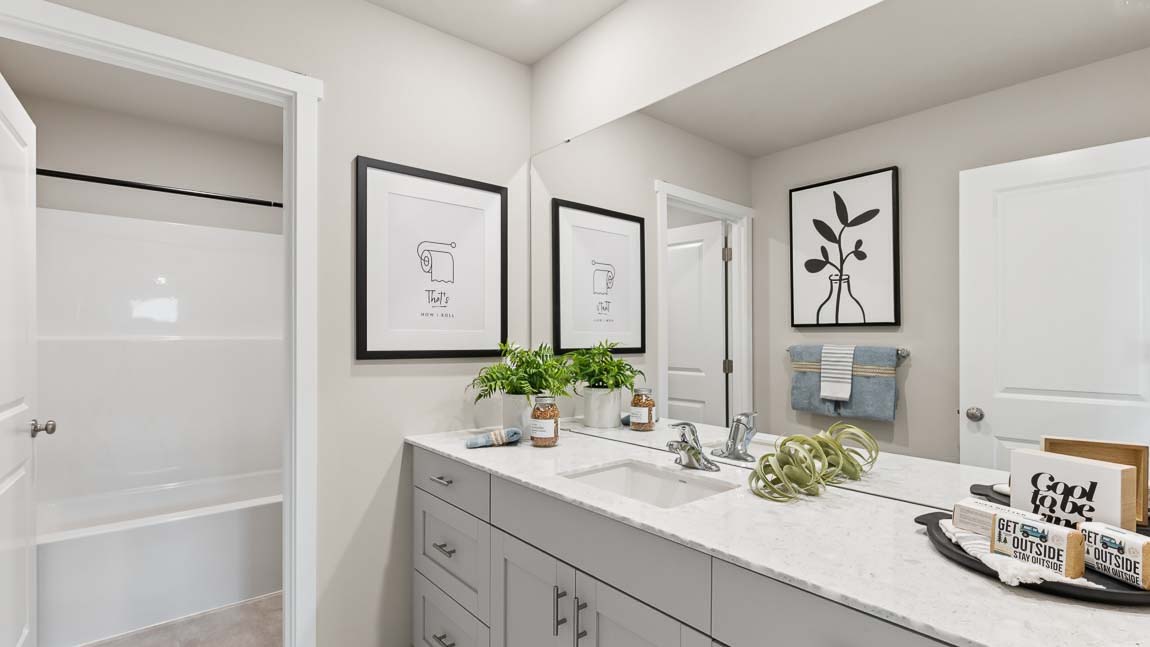 second 3/4 bath
