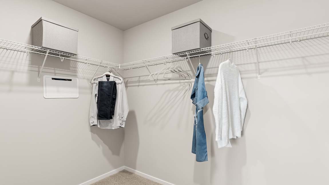primary suite closet