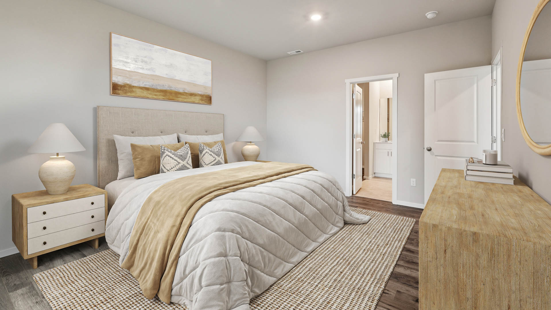 primary suite bedroom