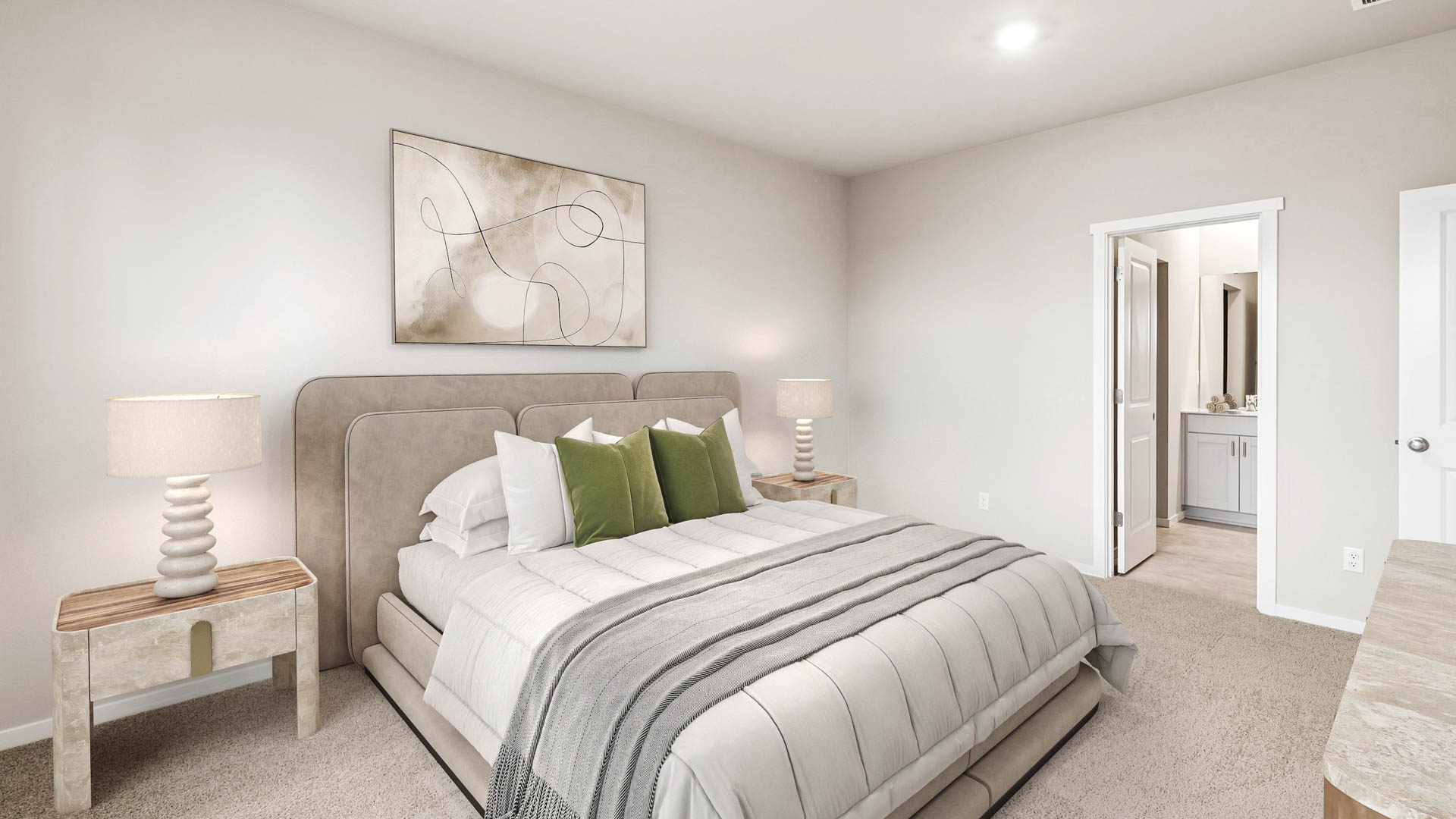 primary suite bedroom