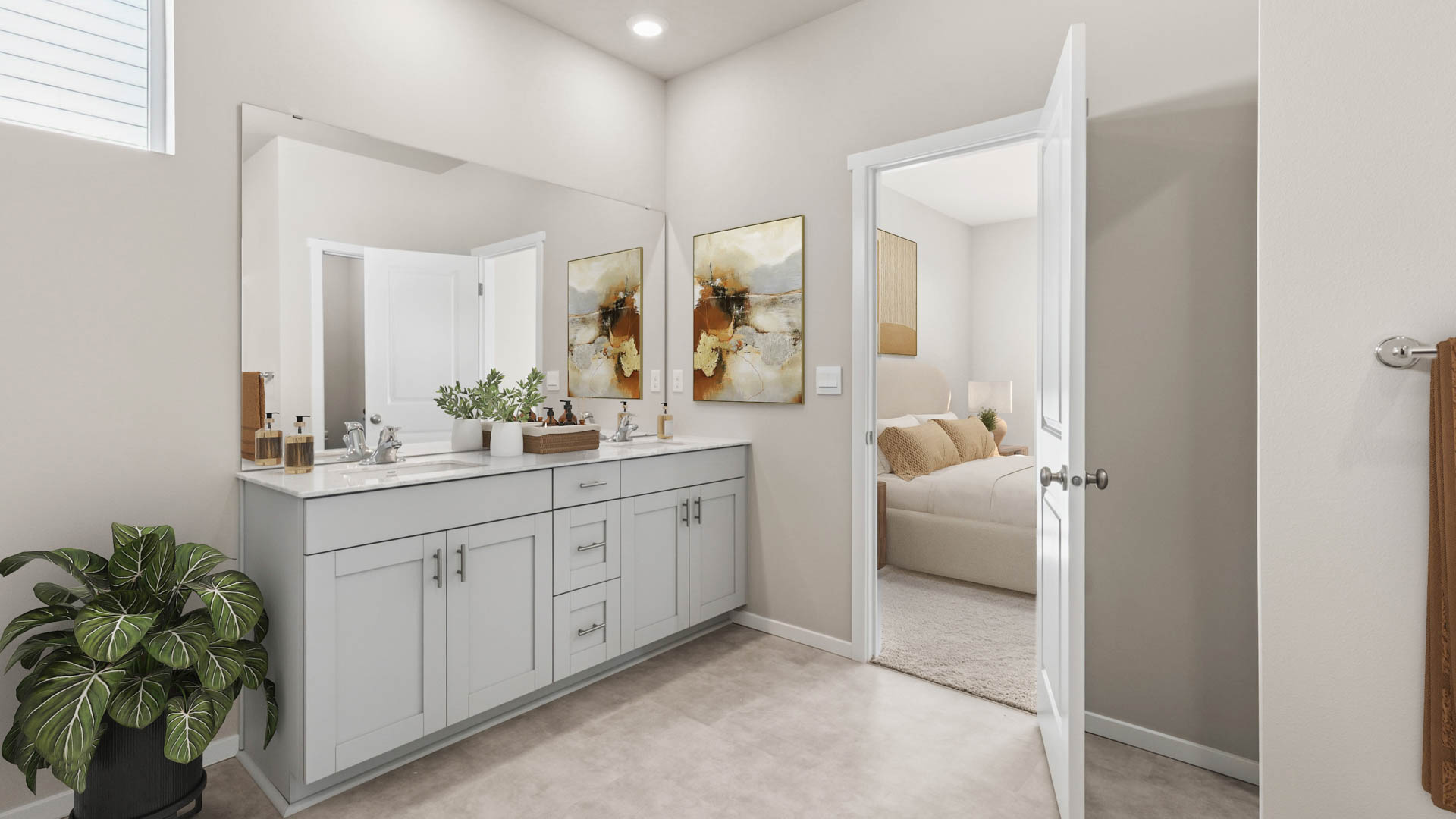 primary suite bathroom