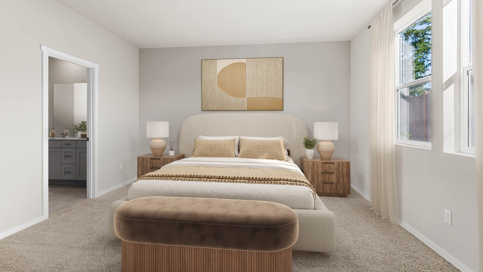 primary suite bedroom