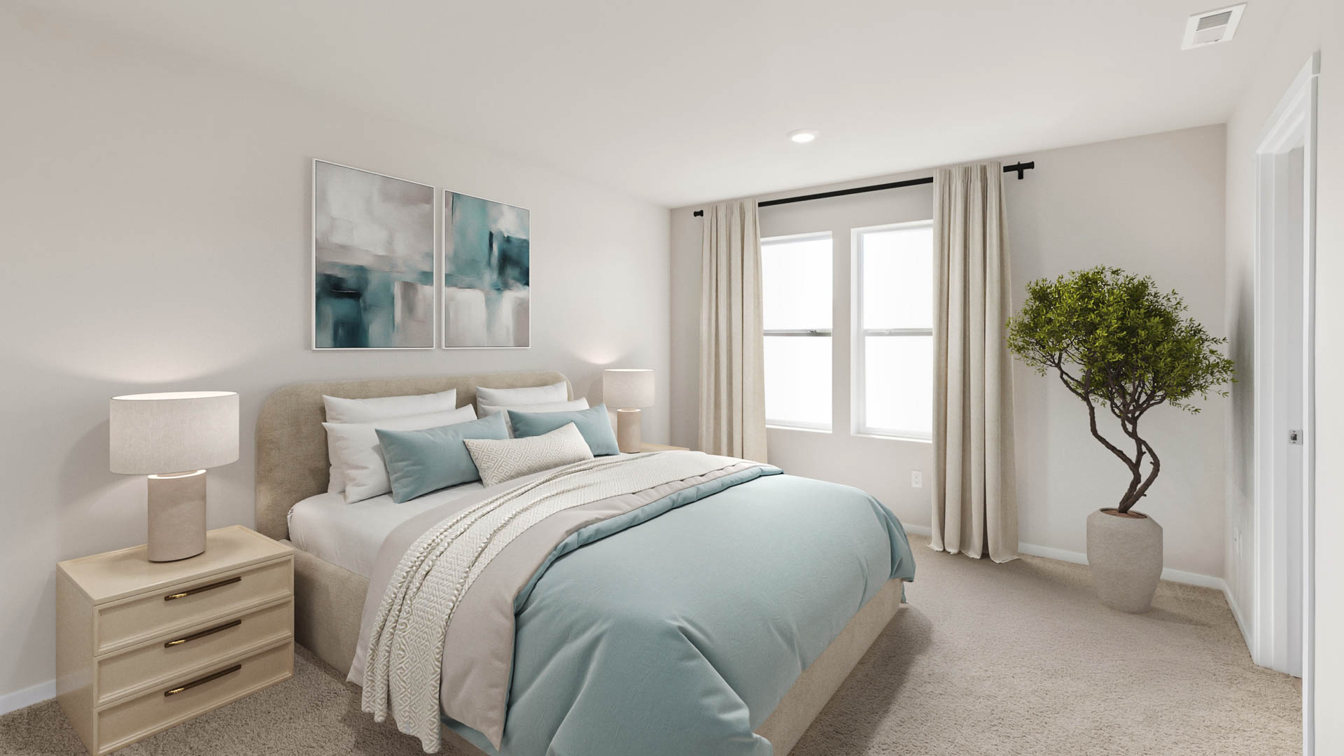 primary suite bedroom