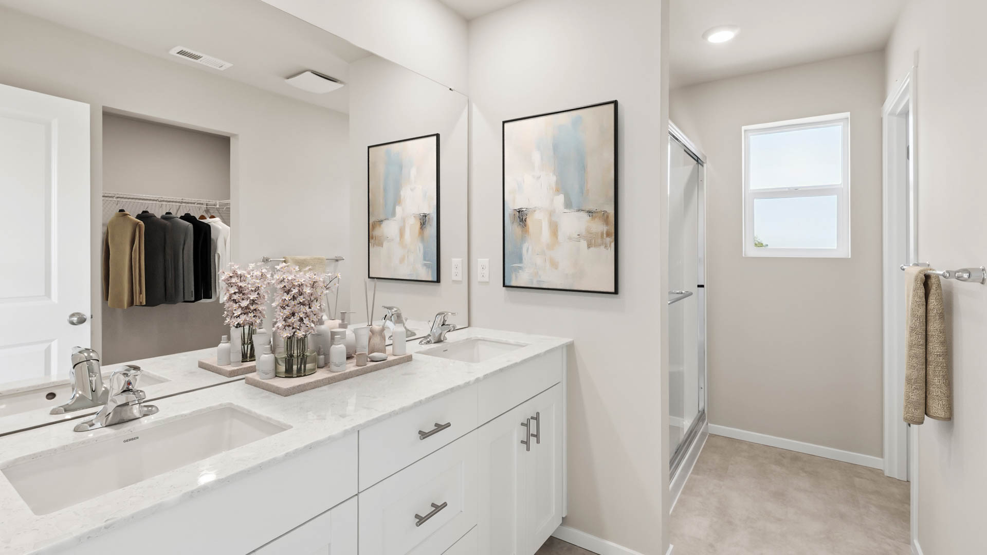 primary suite bathroom