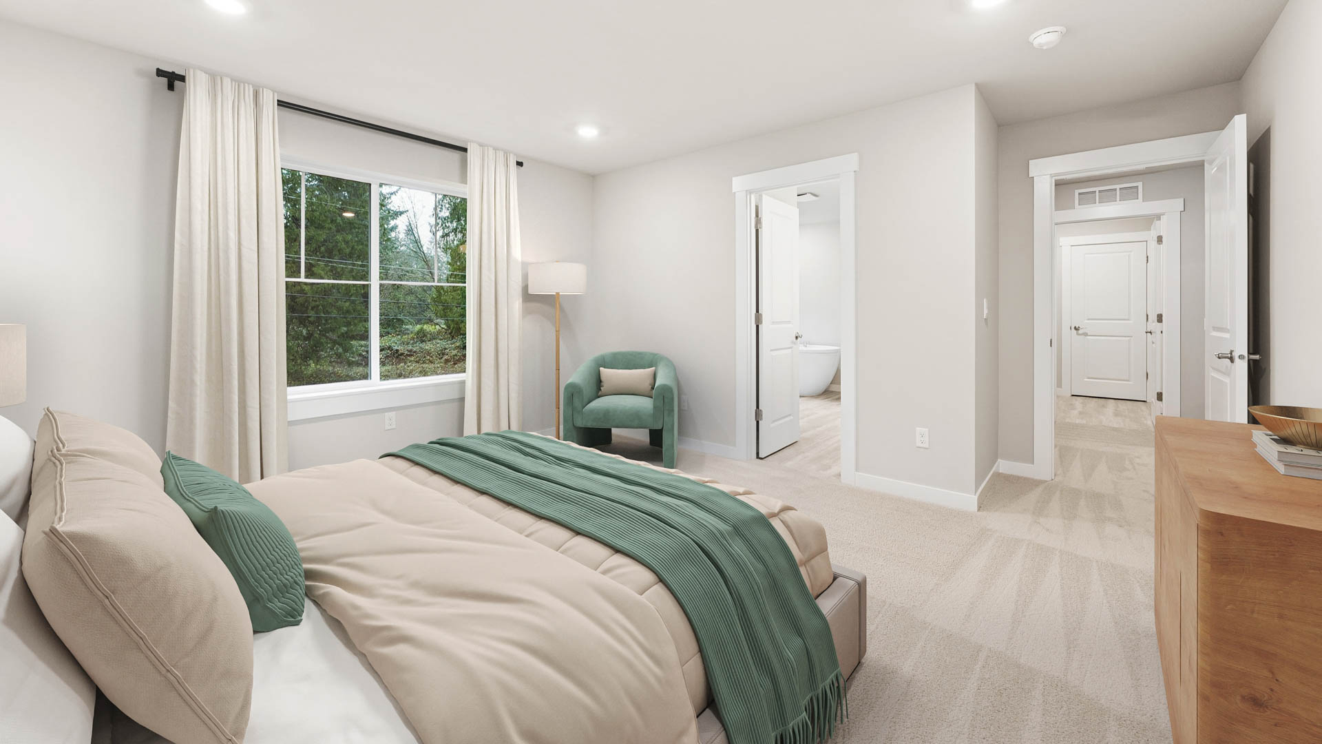 primary suite bedroom