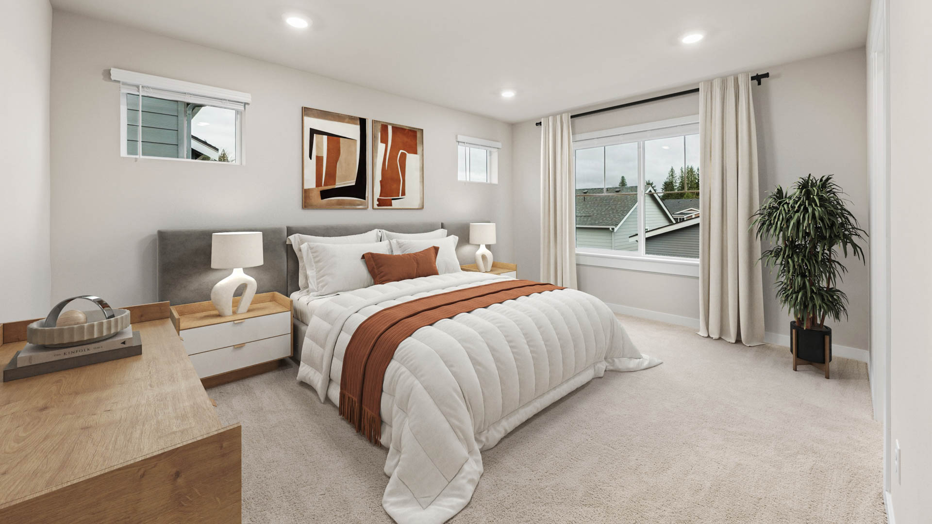 primary suite bedroom