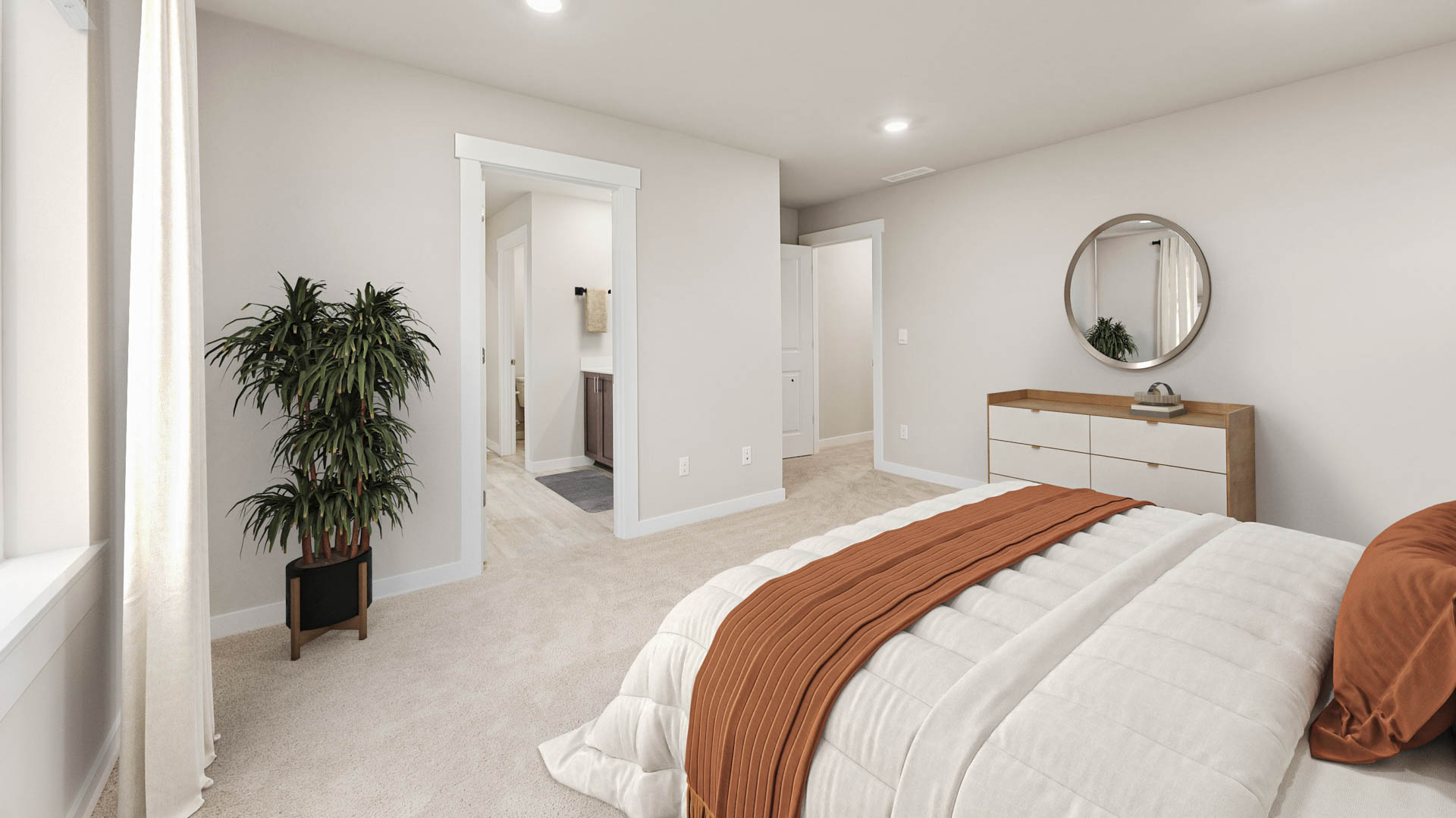 primary suite bedroom