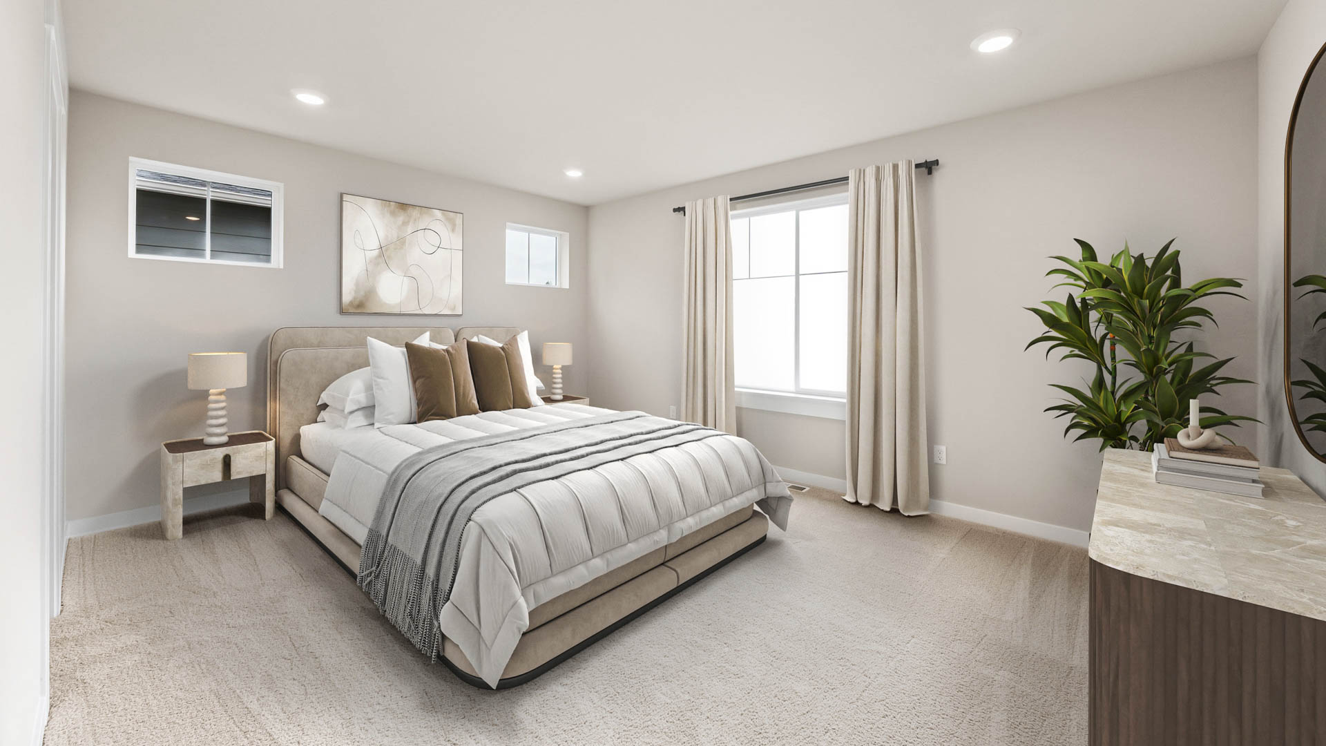 primary suite bedroom