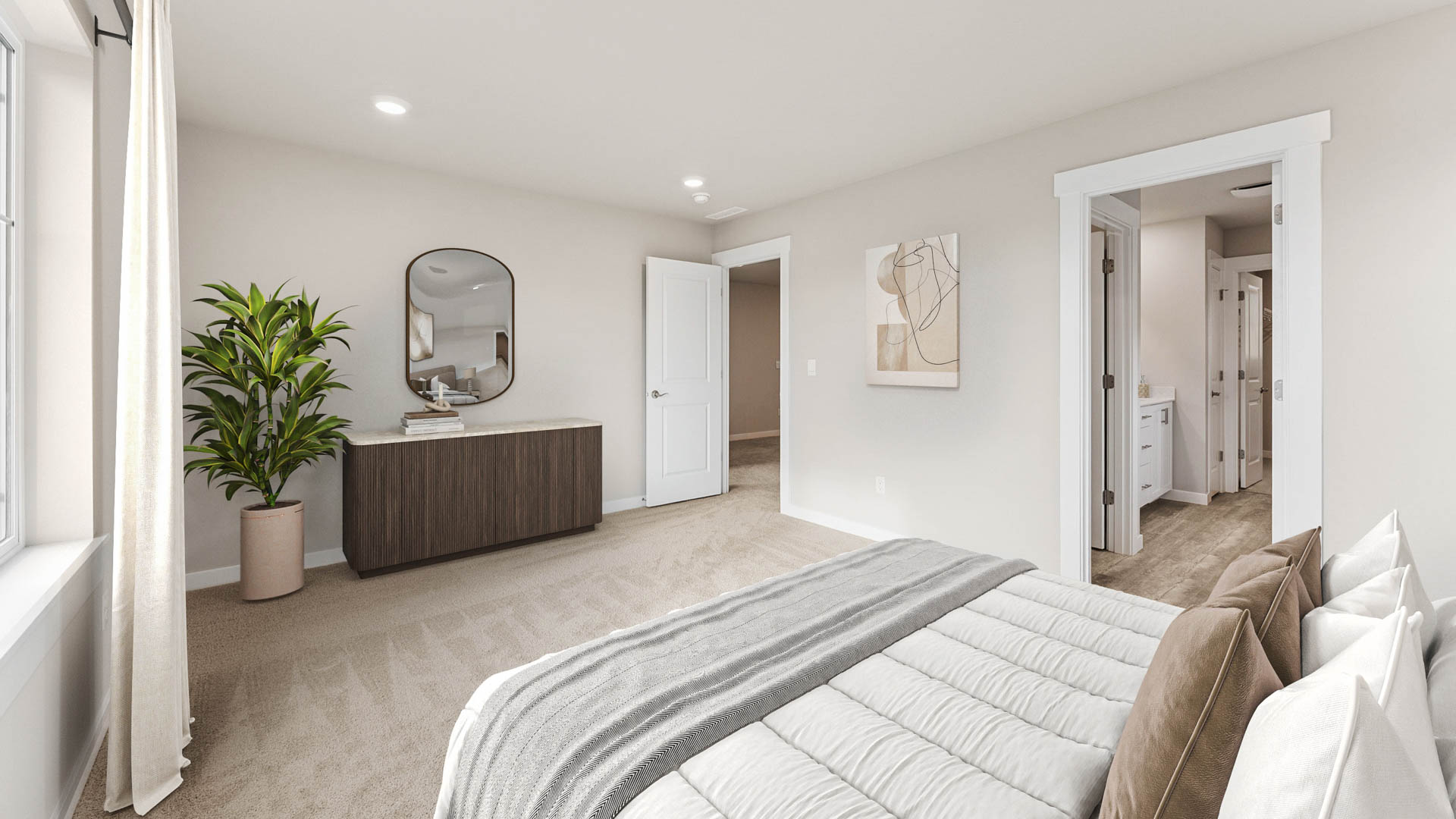 primary suiet bedroom