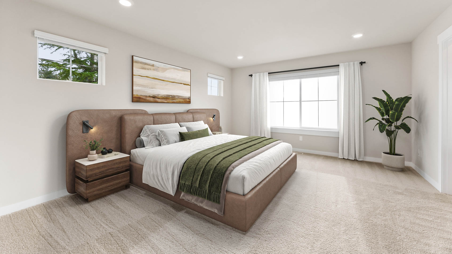 primary suite bedroom