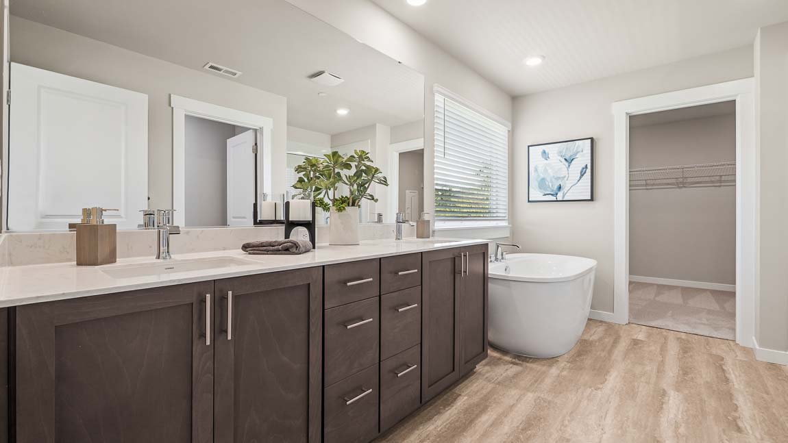 primary suite bathroom